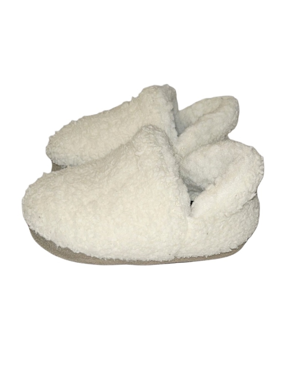 LUCKY BRAND Baby Sherpa Slippers Size 5-6
